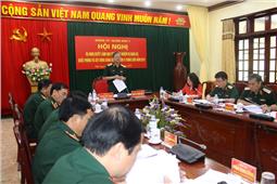 Tập trung lãnh đạo hoàn thành tốt nhiệm vụ  quân sự, quốc phòng 6 tháng cuối năm